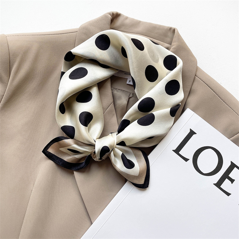 2024 New Pure Silk Scarf Small - Women Fashion Necktie ulasan dan harga