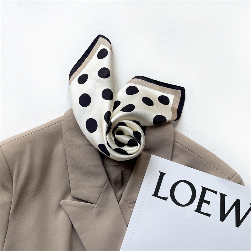 2024 New Pure Silk Scarf Small - Women Fashion Necktie ulasan dan harga