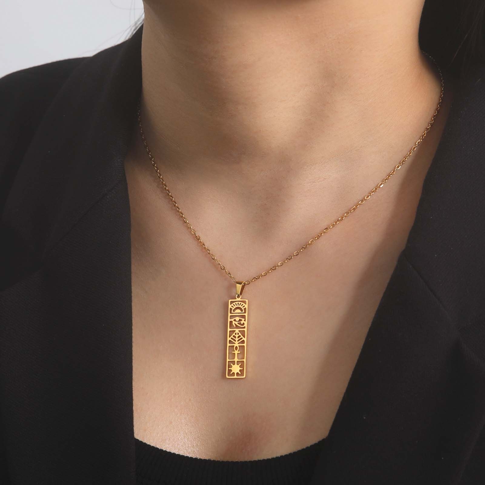 Skyrim Egyptian Ankh Hieroglyp - Women Fashion Egypt ulasan dan harga