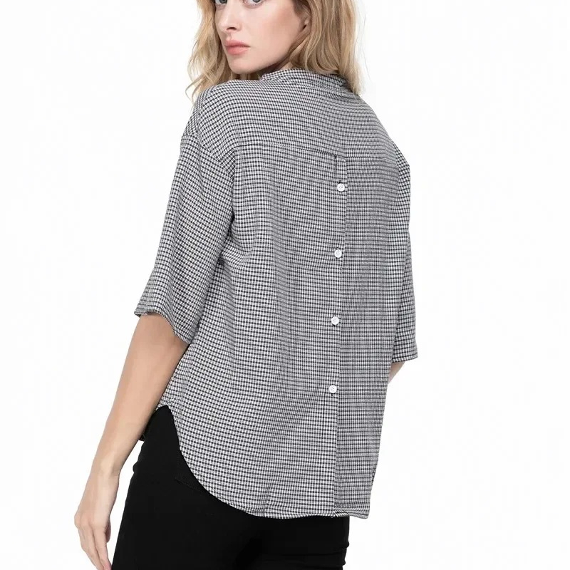 New Vintage Summer Plaid Bow T - Women Fashion Necktie ulasan dan harga
