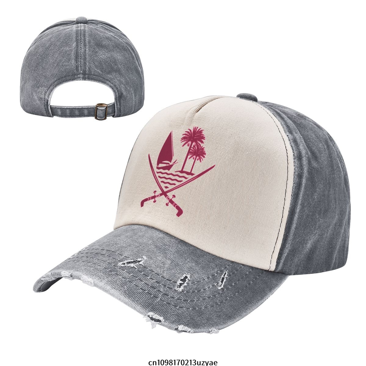 Emblem Of Qatar Cowboy Hat Wom - Women Fashion Qatar ulasan dan harga
