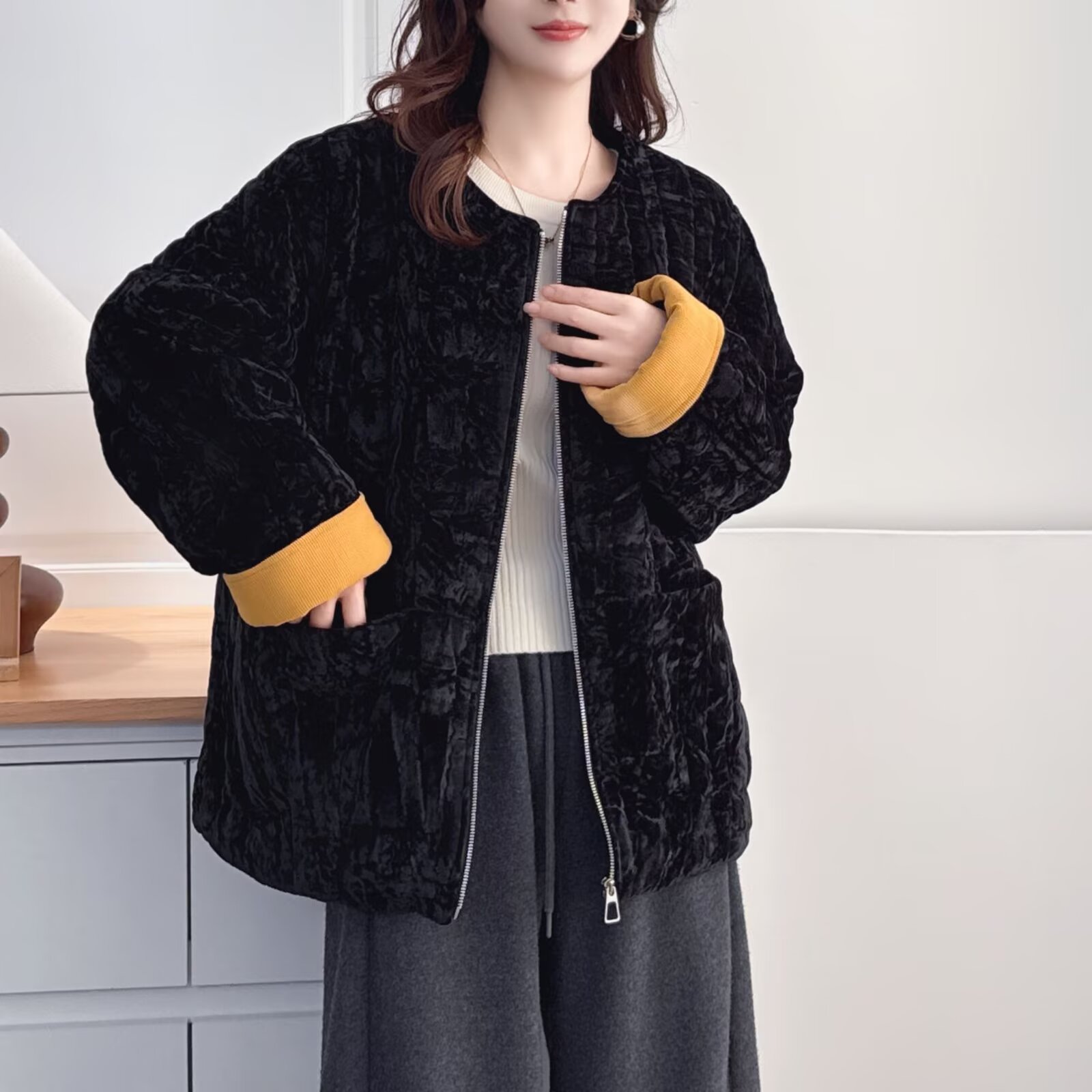 XXXXL Fashion Plus Size Women' - Women'S Fashion Parka ulasan dan harga
