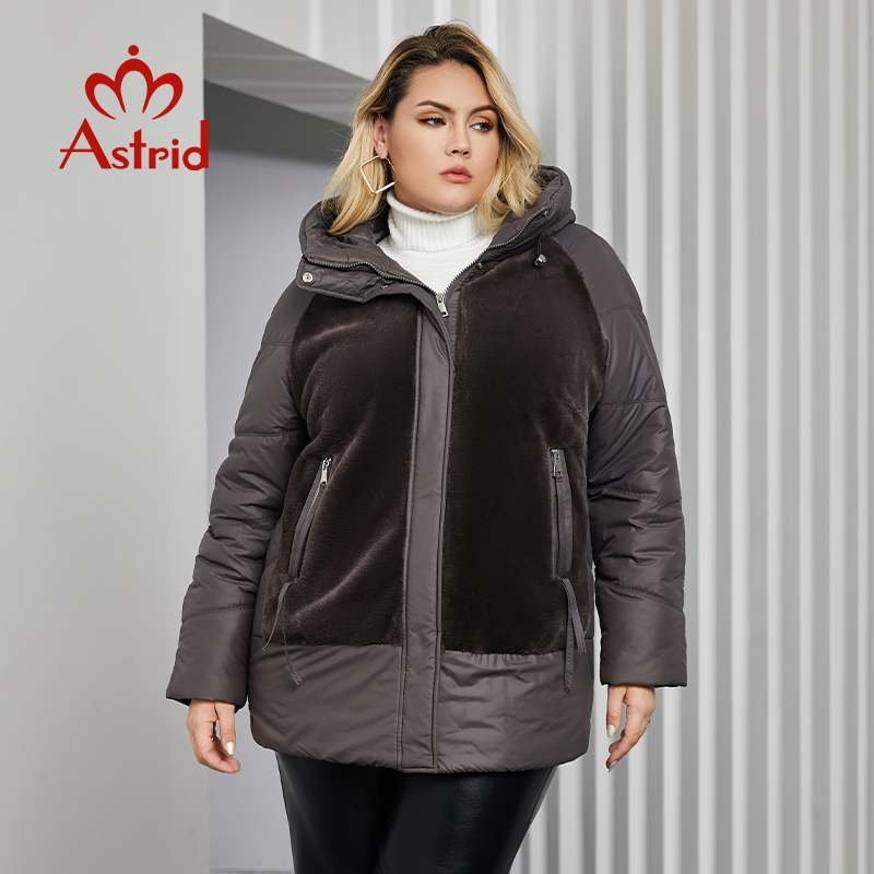 Astrid Plus Size Winter Jacket - Women'S Fashion Parka ulasan dan harga