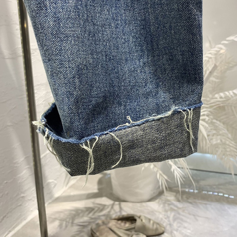 Summer Women Ripped Jeans High - Women Fashion Jeans ulasan dan harga