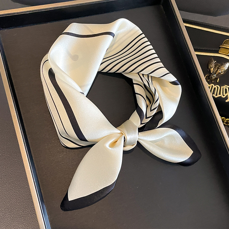 Design Shawl 100% Real Silk Sq - Women Fashion Necktie ulasan dan harga