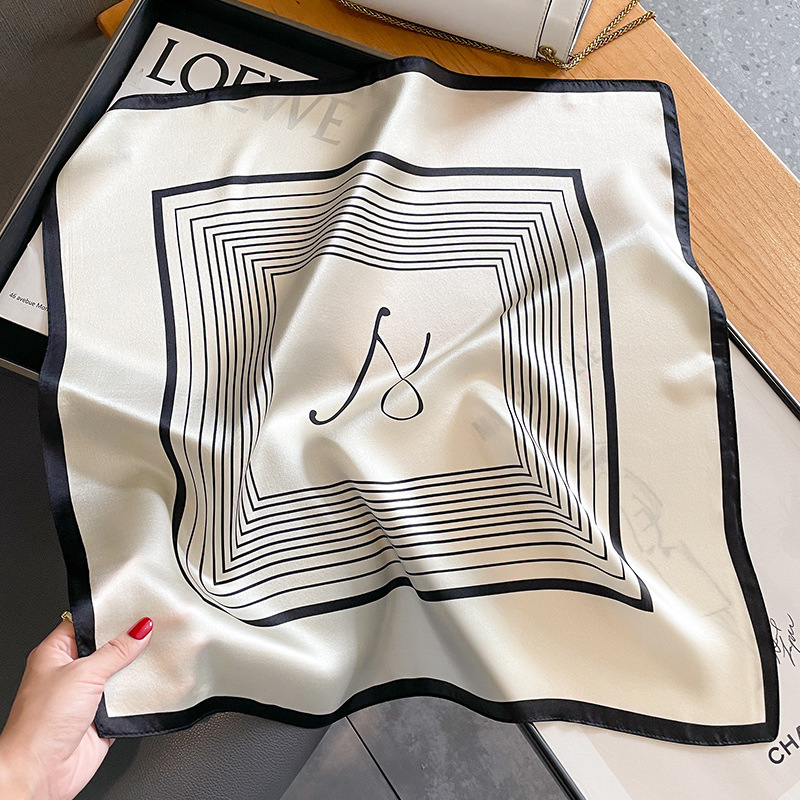 Design Shawl 100% Real Silk Sq - Women Fashion Necktie ulasan dan harga