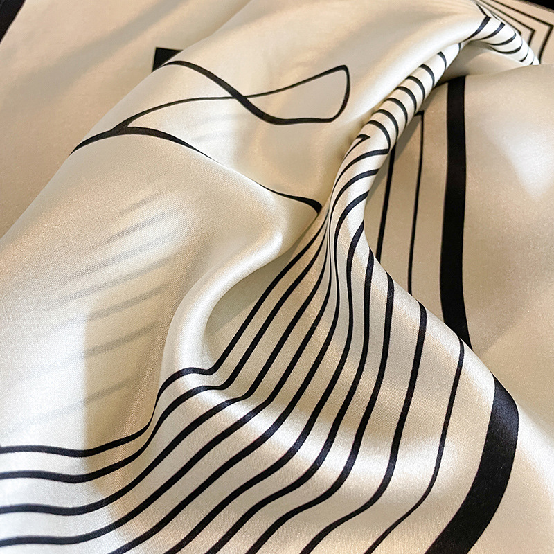 Design Shawl 100% Real Silk Sq - Women Fashion Necktie ulasan dan harga