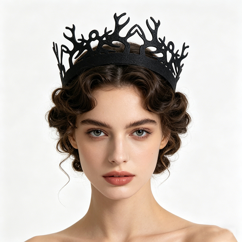 1pc Fashion Black Gothic Antle - Women Queen Fashion ulasan dan harga