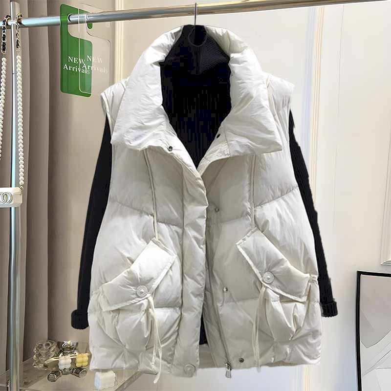 Korean Fashion Silk Floss Vest - Women'S Fashion Trends Autumn 2025 ulasan dan harga
