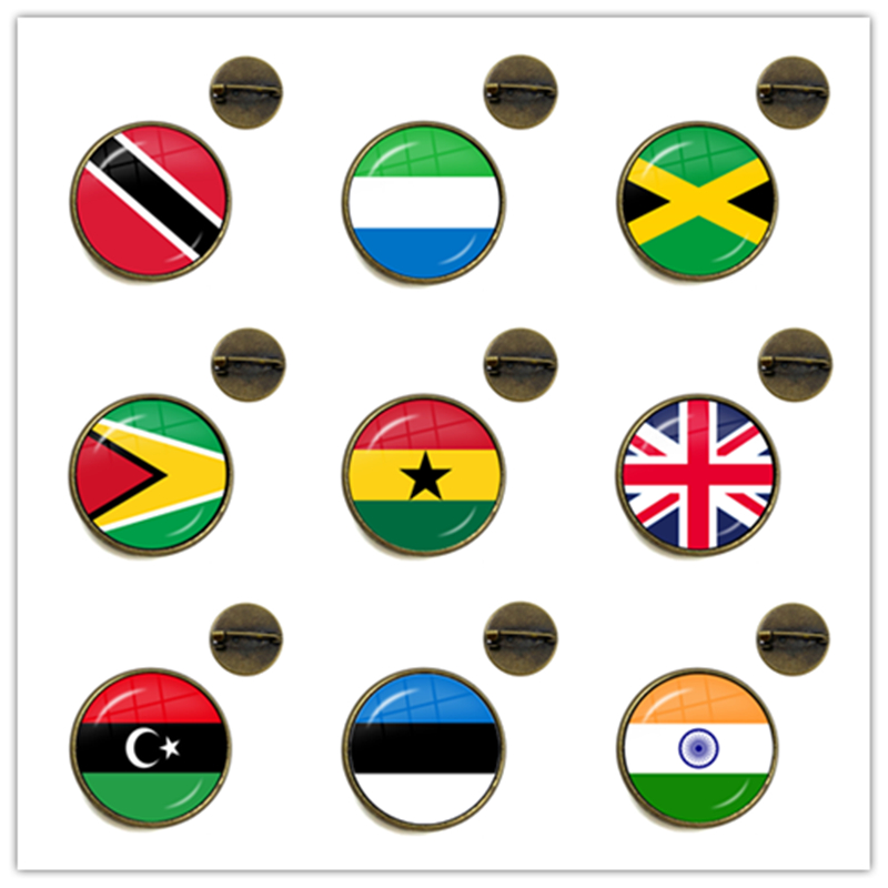National Flag Brooches Trinida - Women Fashion Uk ulasan dan harga