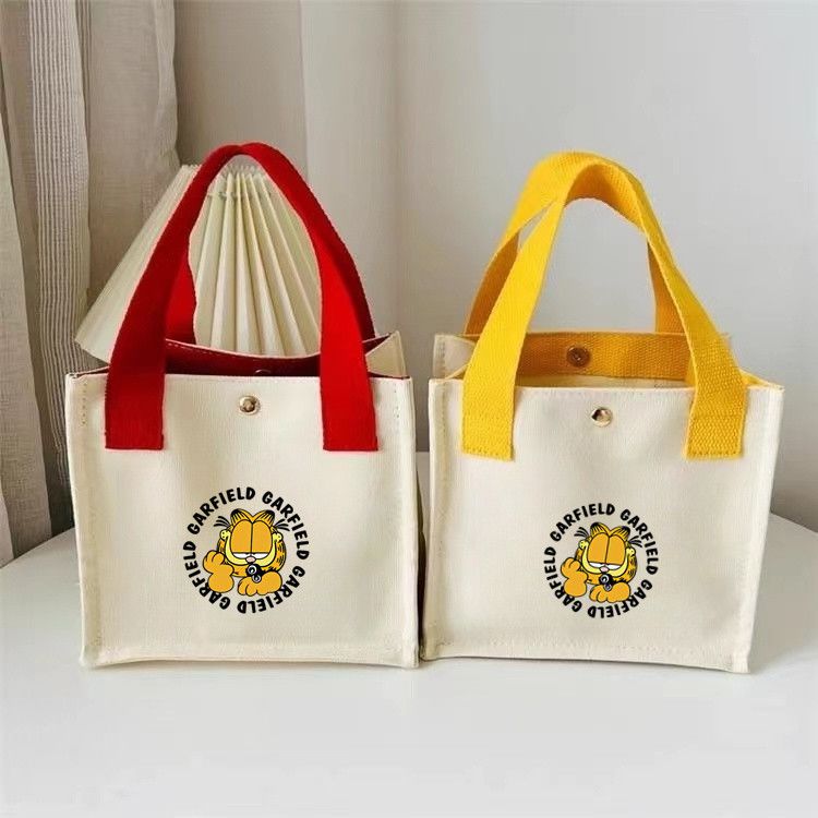 Garfield anime cartoon cute st - Canvas Tote Bag ulasan dan harga