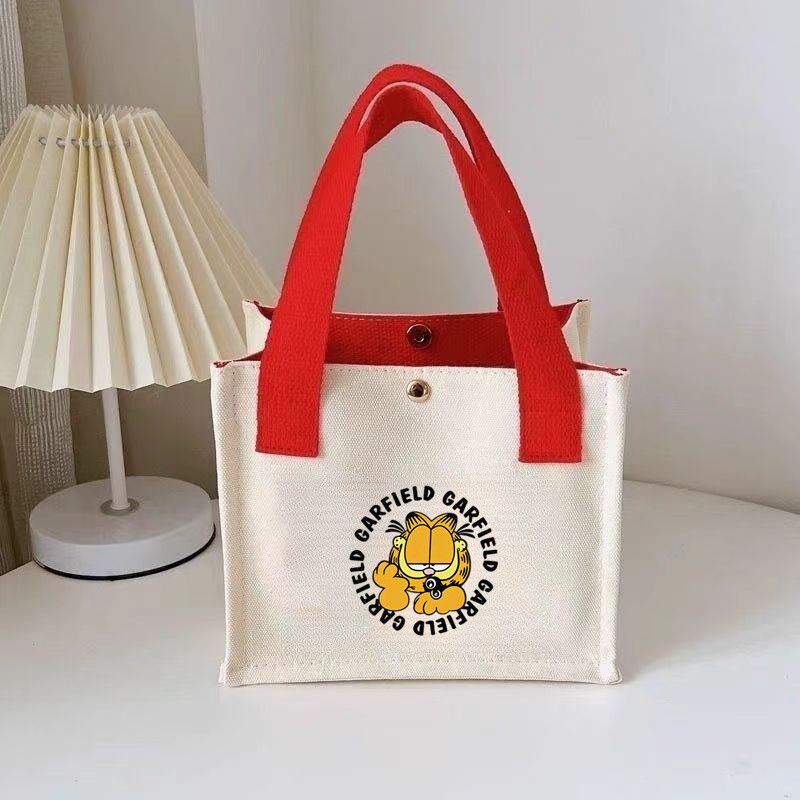 Garfield anime cartoon cute st - Canvas Tote Bag ulasan dan harga
