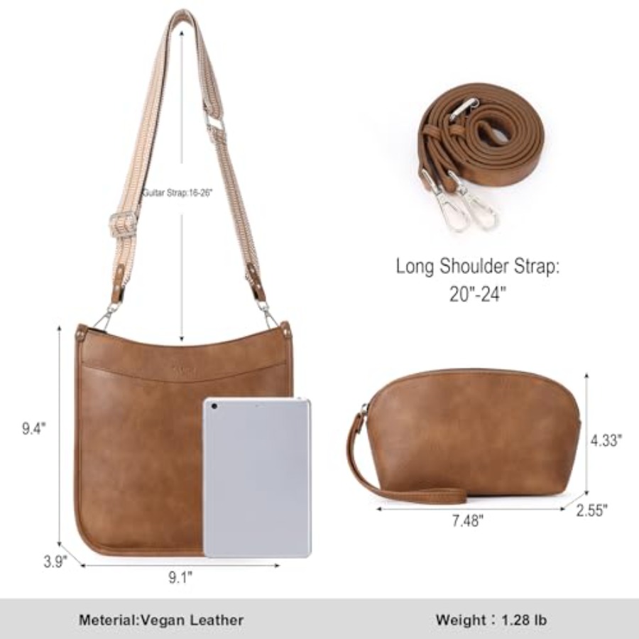 CLUCI Purses for Women, Vegen  - Crossbody Bag Women ulasan dan harga