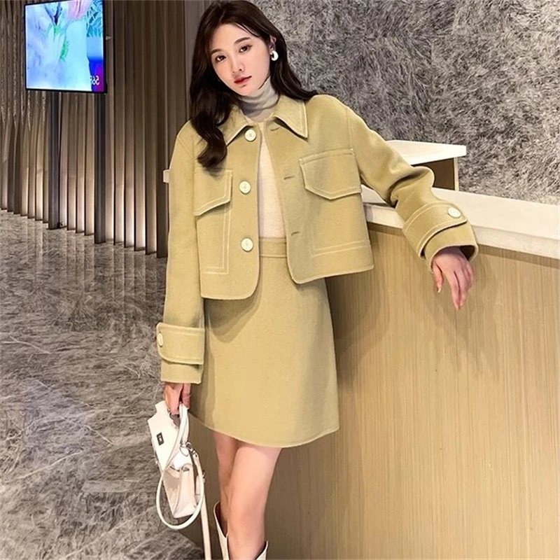 Spring Autumn Feminine Fashion - Women Fashion Jeans Top ulasan dan harga
