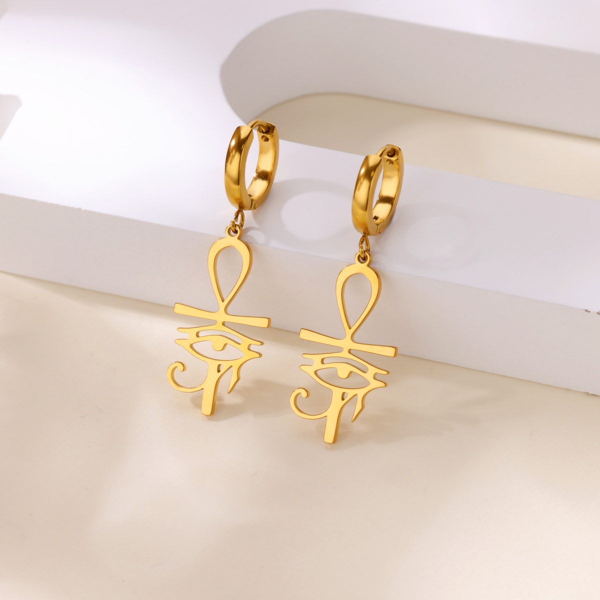 Eye of Horus Egypt Pendant Ear - Women Fashion Egypt ulasan dan harga