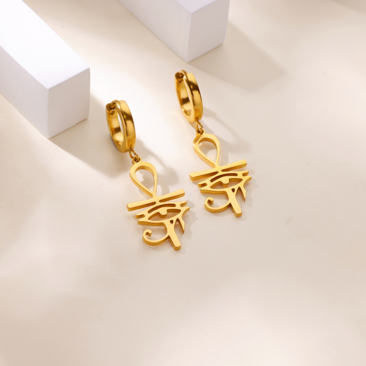 Eye of Horus Egypt Pendant Ear - Women Fashion Egypt ulasan dan harga
