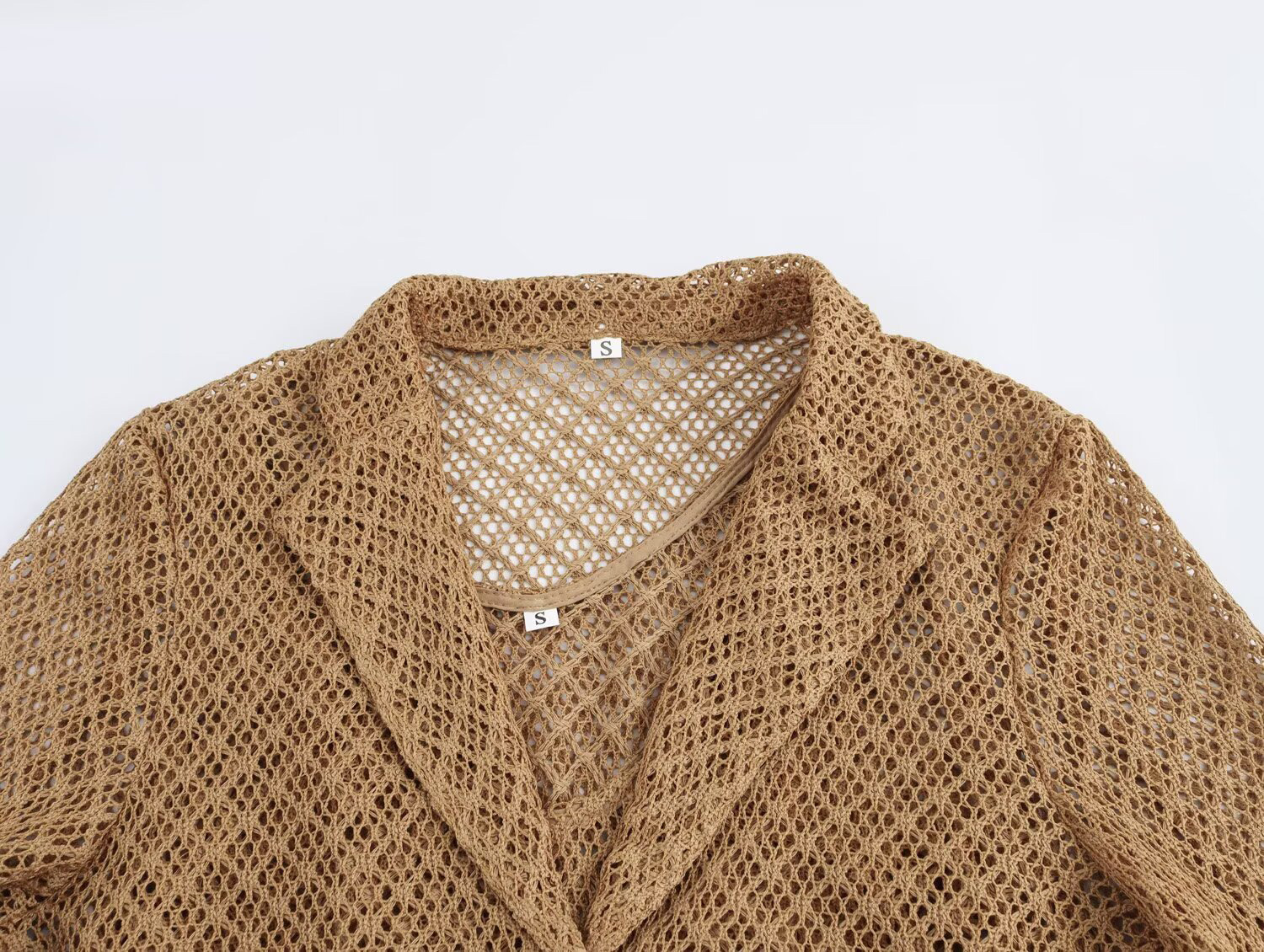 2025 Early Spring New European - Longline Cardigan Knit ulasan dan harga