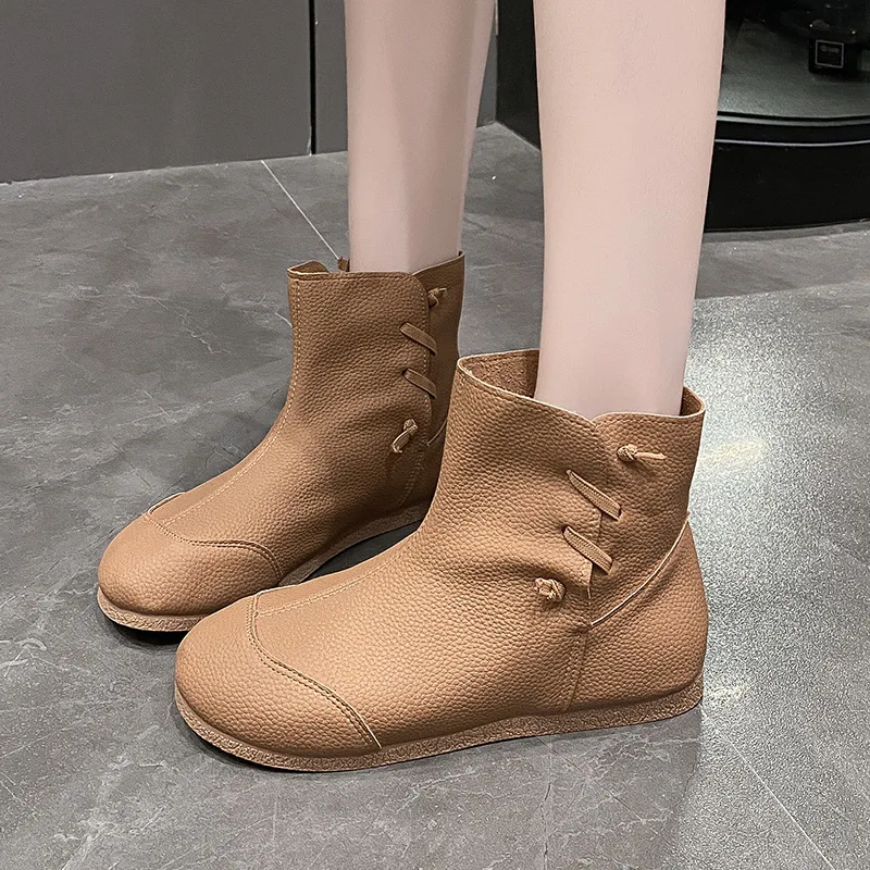 Women's Boots Flat Bottom Shor - Women'S Fashion Trends Autumn 2025 ulasan dan harga