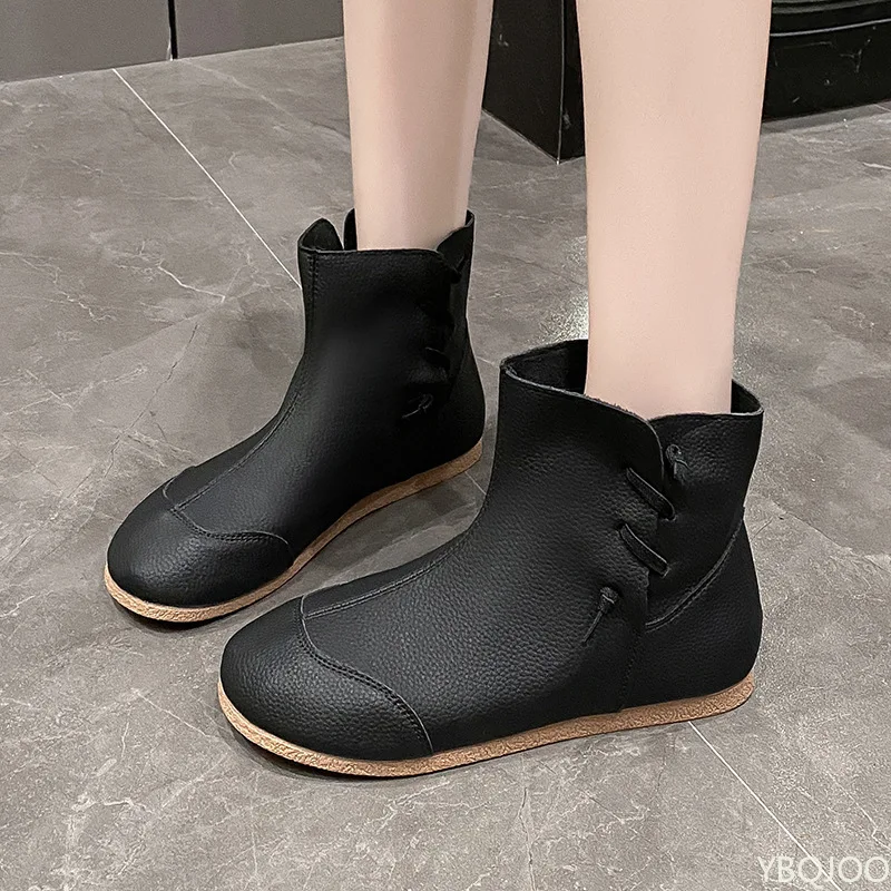 Women's Boots Flat Bottom Shor - Women'S Fashion Trends Autumn 2025 ulasan dan harga