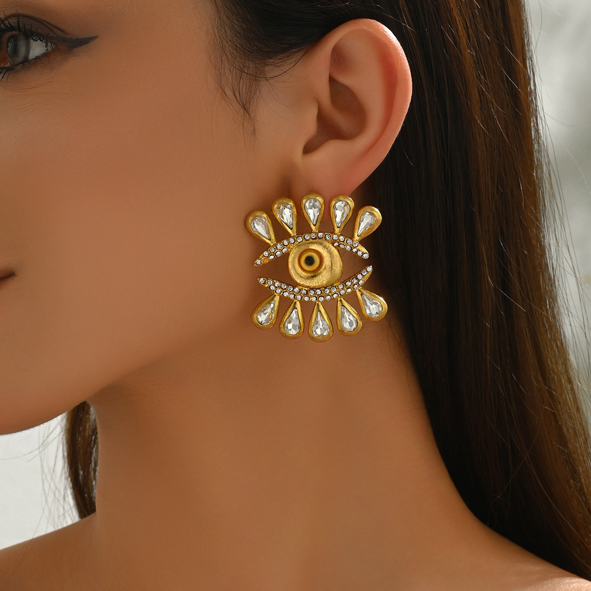 Women's Vintage Evil Eye Earri - Women'S Fashion Edgy ulasan dan harga