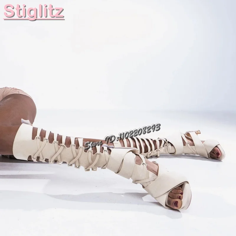 Retro Cross-tied Roman Sandals - Women'S Fashion For Summer 2025 ulasan dan harga