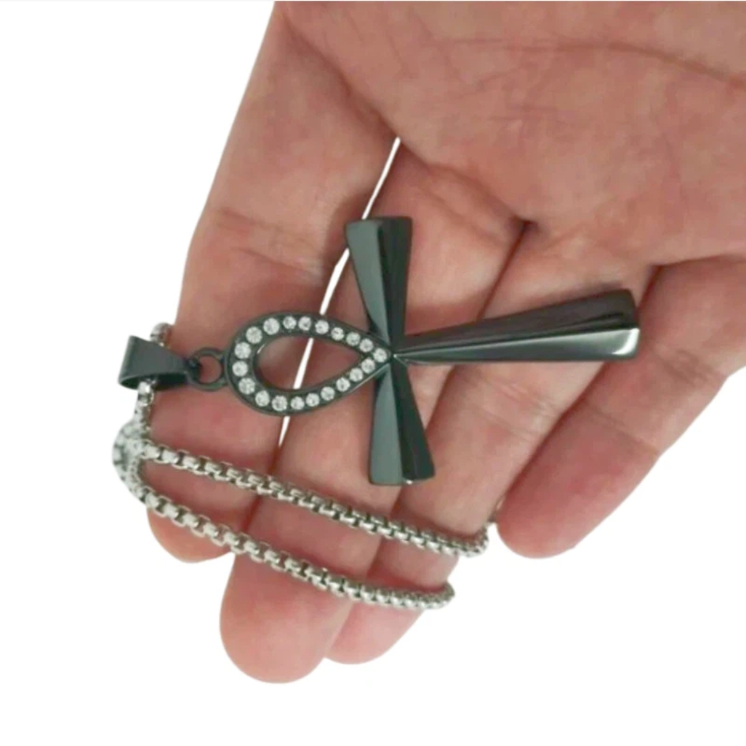 AAA CZ Fashion Big Cross Egypt - Women Fashion Egypt ulasan dan harga
