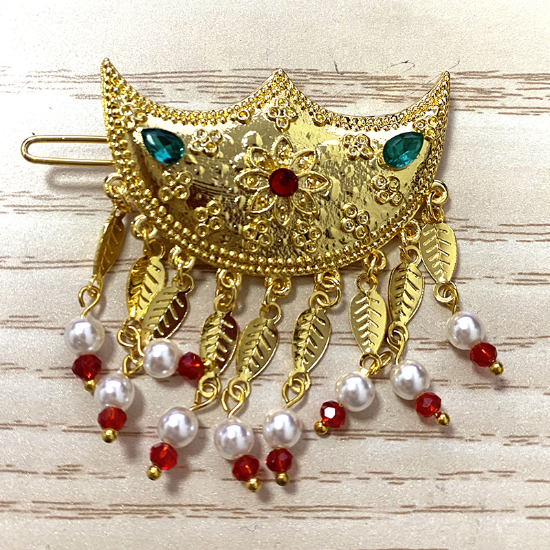 Ethiopian hair clip, emerald,  - Women Fashion Qatar ulasan dan harga
