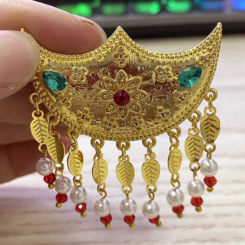 Ethiopian hair clip, emerald,  - Women Fashion Qatar ulasan dan harga