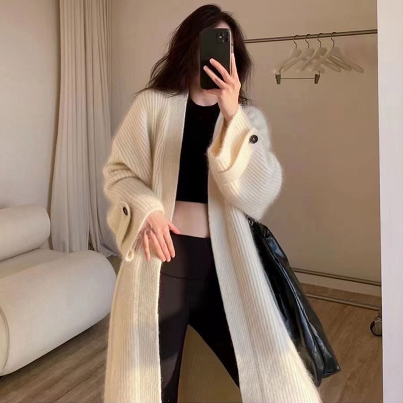 Women's Winter Fashion V-Neck  - Women Fashion Over 50 ulasan dan harga