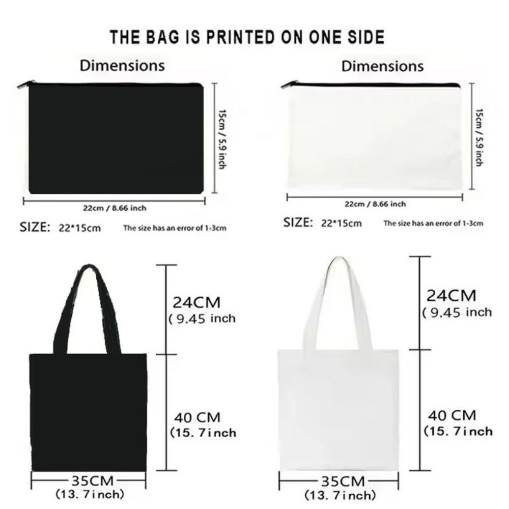 London UK Graphic Canvas Tote  - Women Fashion Uk ulasan dan harga