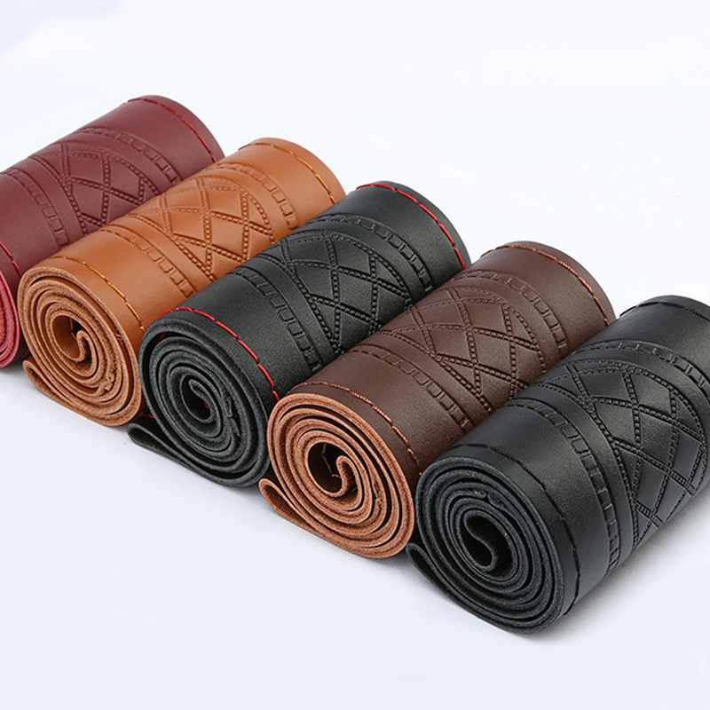 DIY Leather Car Steering Wheel - Women Fashion Hub ulasan dan harga