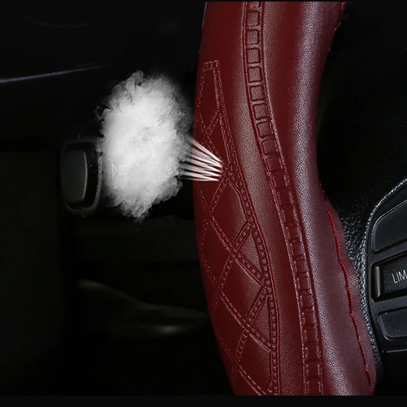 DIY Leather Car Steering Wheel - Women Fashion Hub ulasan dan harga