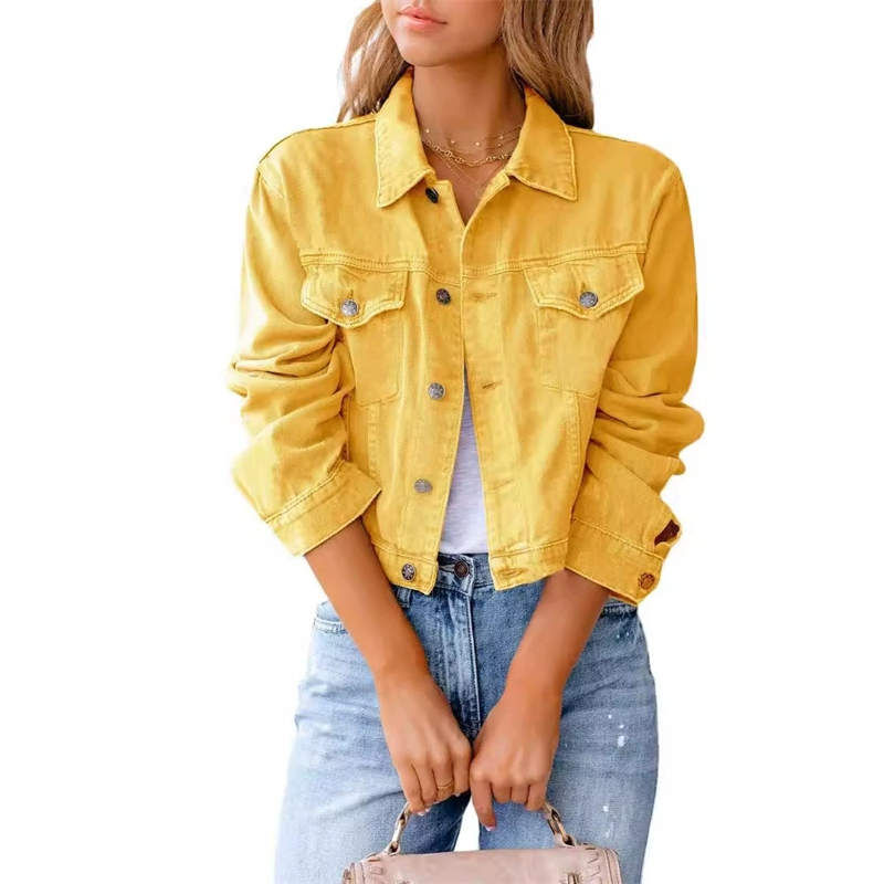 2026 Spring Summer Women Denim - Women Fashion Jeans Top ulasan dan harga