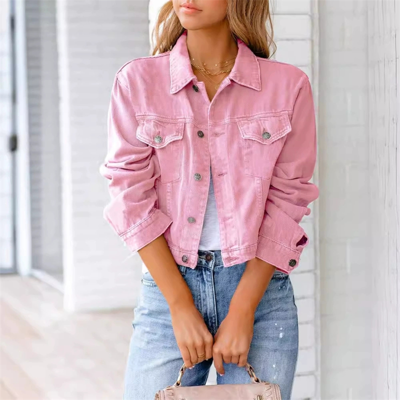 2026 Spring Summer Women Denim - Women Fashion Jeans Top ulasan dan harga