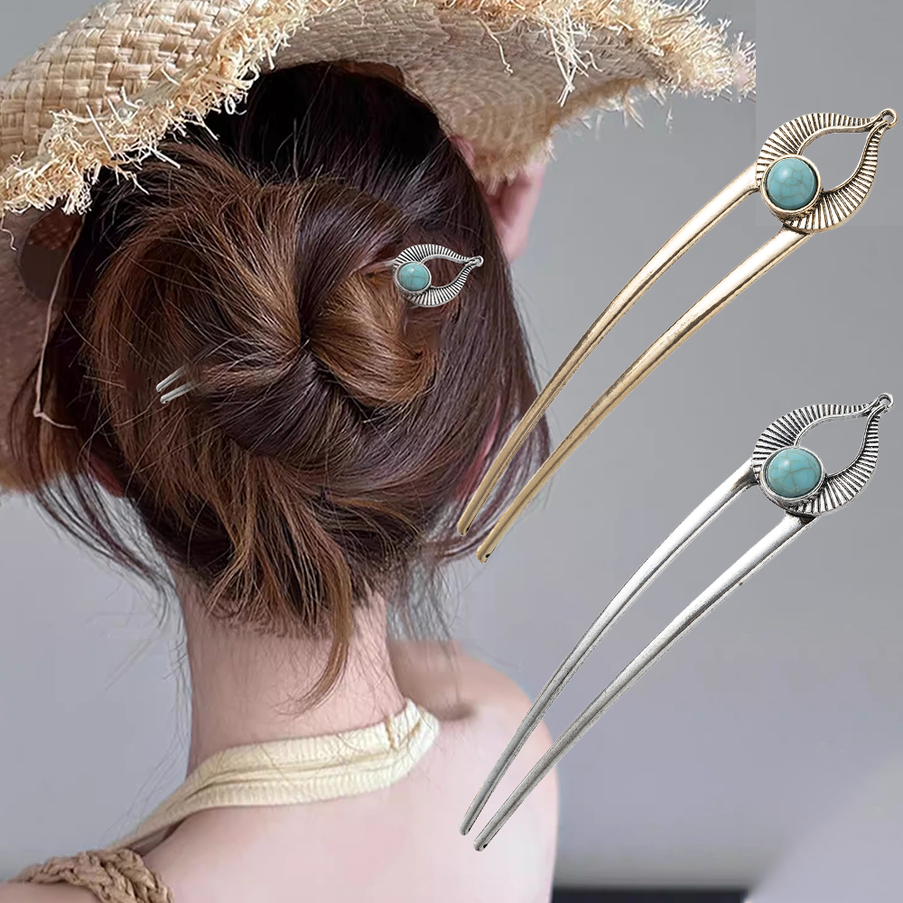 Egypt Turquoise U Shape Hair F - Women Fashion Egypt ulasan dan harga