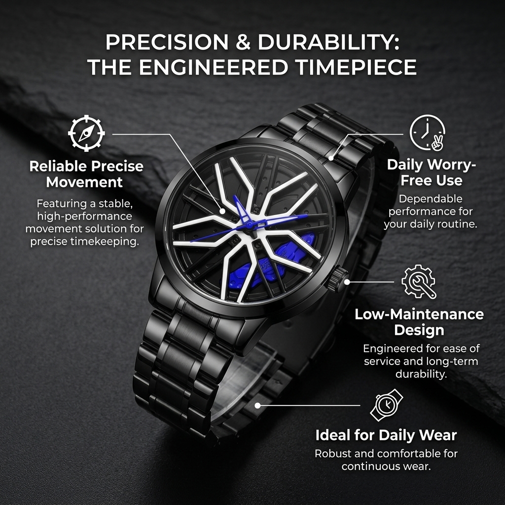 1pc Fashion Sports Watch with  - Women Fashion Hub ulasan dan harga