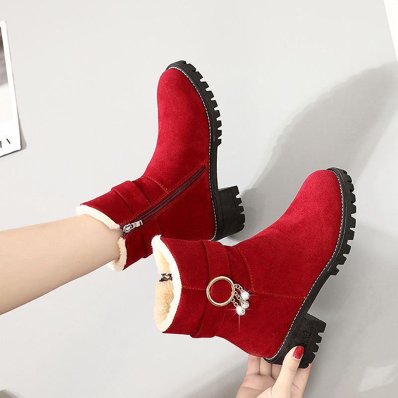 Big Red Half High Suede Tassel - Women'S Fashion Trends Autumn 2025 ulasan dan harga