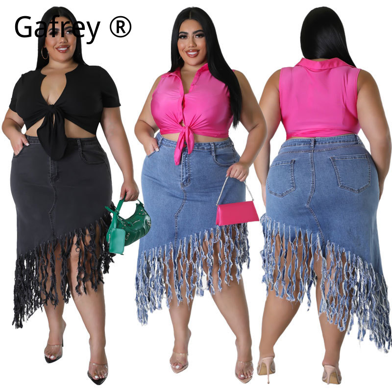 Women Plus Size 1XL 2XL 3XL Sp - Women Fashion Jeans ulasan dan harga