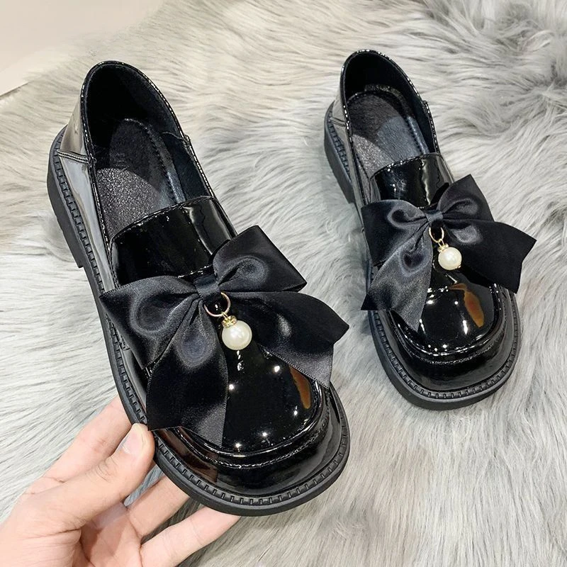 Women's Shoes With Bow Heel Le - Women'S Fashion Quick Delivery ulasan dan harga