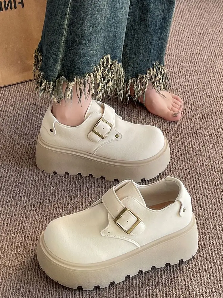 Round Toe High Heels Platform  - Women'S Fashion Quick Delivery ulasan dan harga