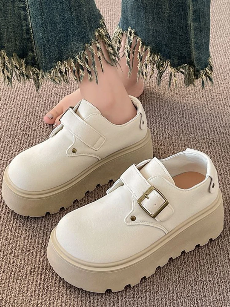 Round Toe High Heels Platform  - Women'S Fashion Quick Delivery ulasan dan harga
