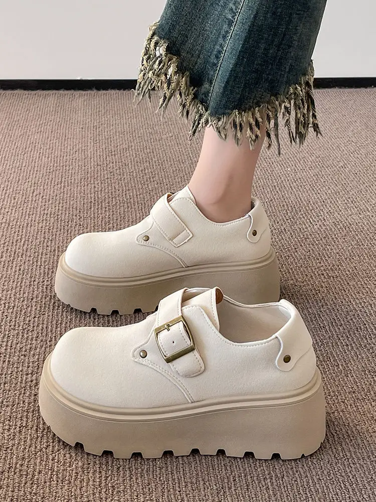 Round Toe High Heels Platform  - Women'S Fashion Quick Delivery ulasan dan harga