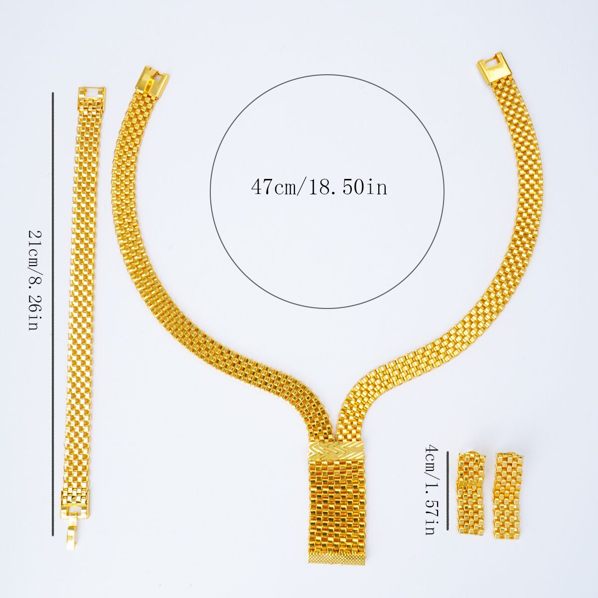 New UK 24K Gold Plated Necklac - Women Fashion Uk ulasan dan harga