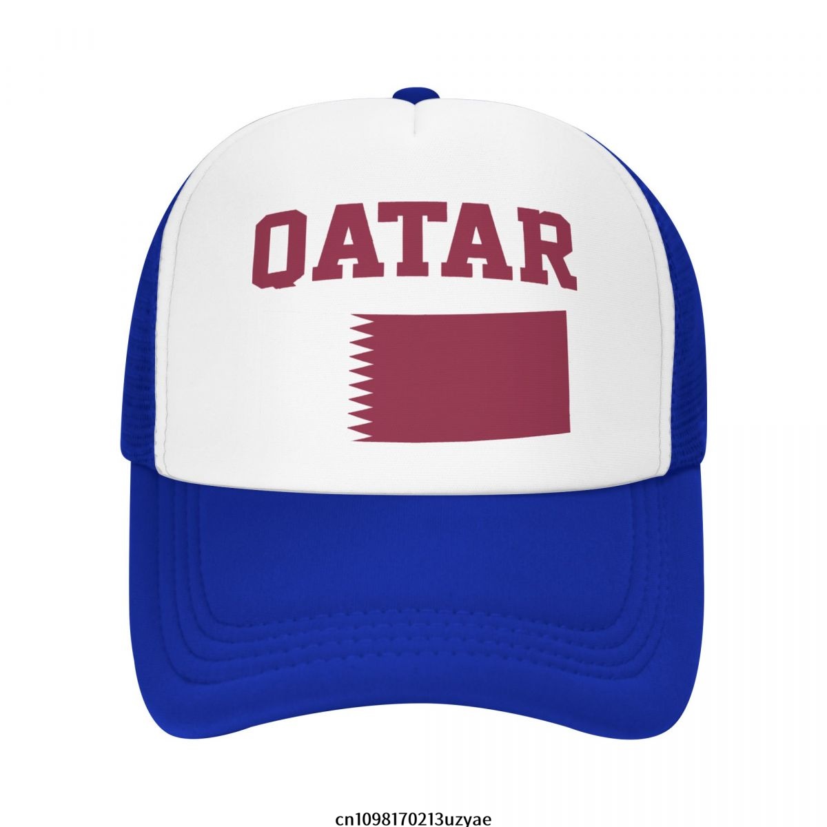 Qatar Flag Mesh Baseball Cap S - Women Fashion Qatar ulasan dan harga