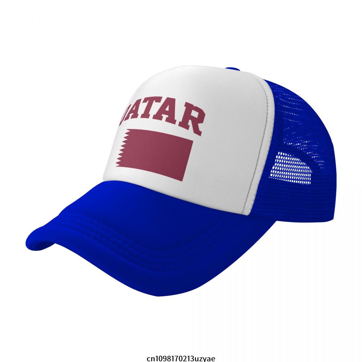 Qatar Flag Mesh Baseball Cap S - Women Fashion Qatar ulasan dan harga