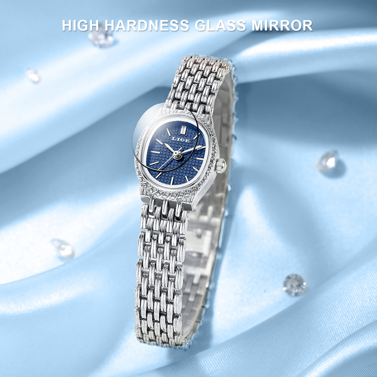 LIGE Fashion Elegant Quartz Wo - Women Fashion Simple ulasan dan harga