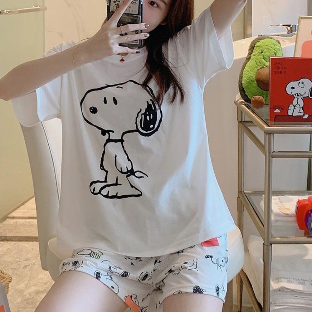 Anime 2026 New Snoopy Pajama S - Women'S Fashion Pajamas ulasan dan harga