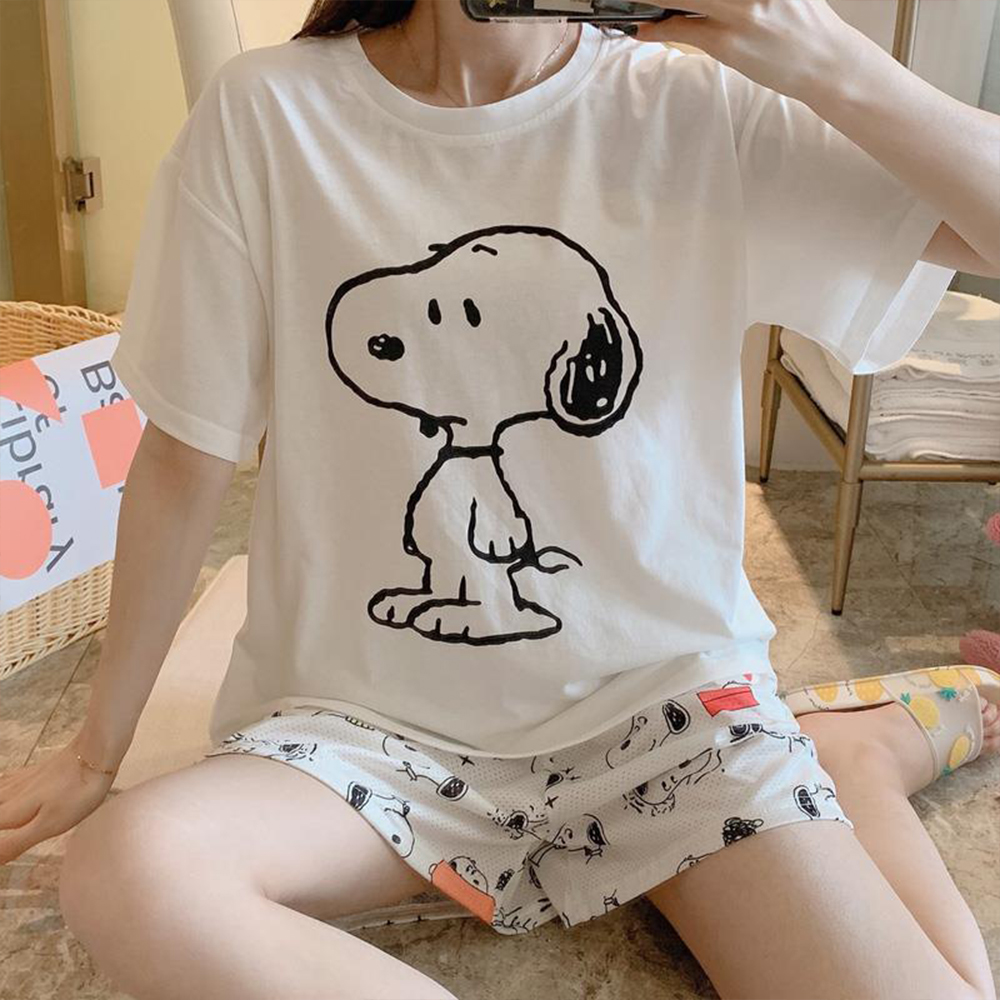Anime 2026 New Snoopy Pajama S - Women'S Fashion Pajamas ulasan dan harga