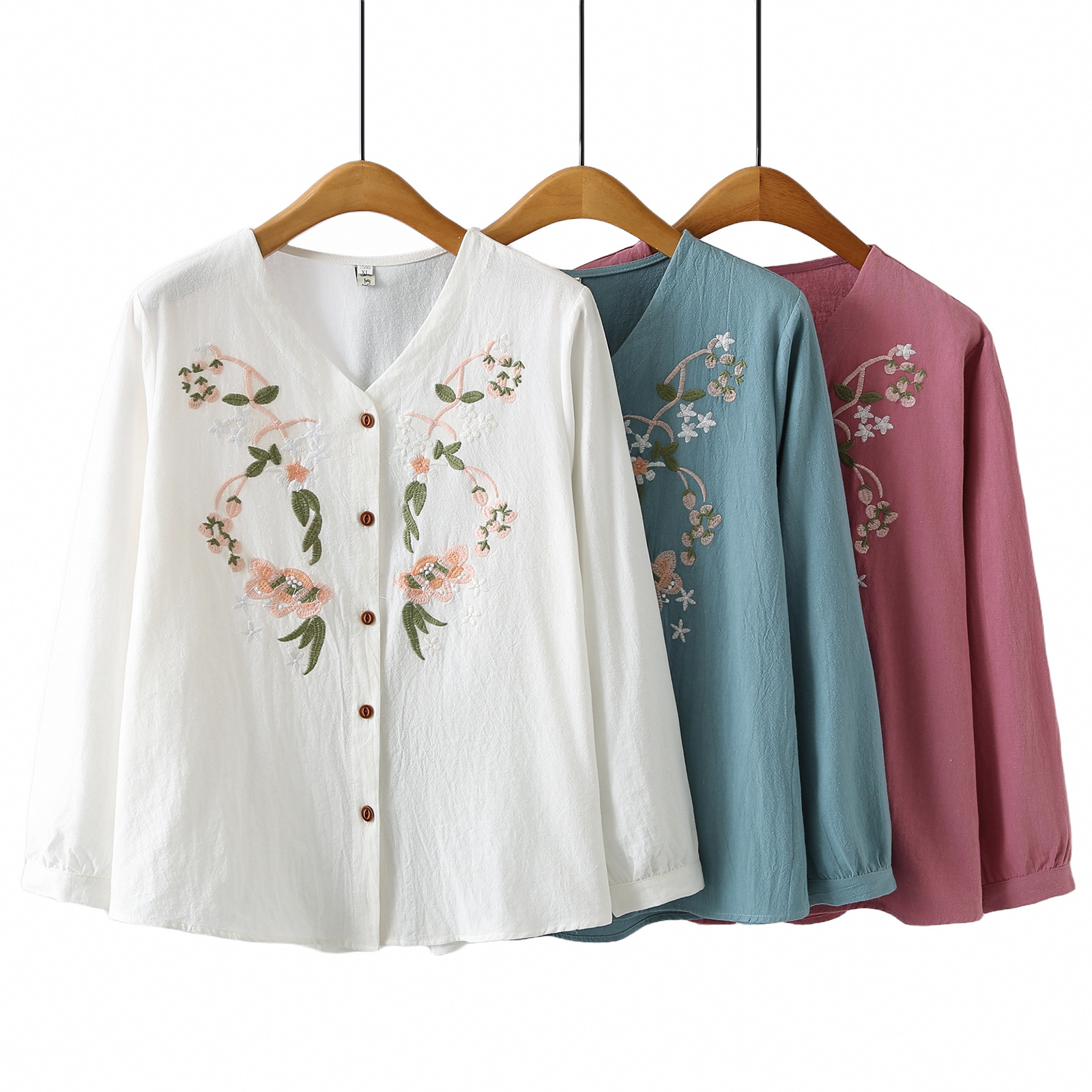 Plus Size Women's Blouses Autu - Women Fashion Necktie ulasan dan harga