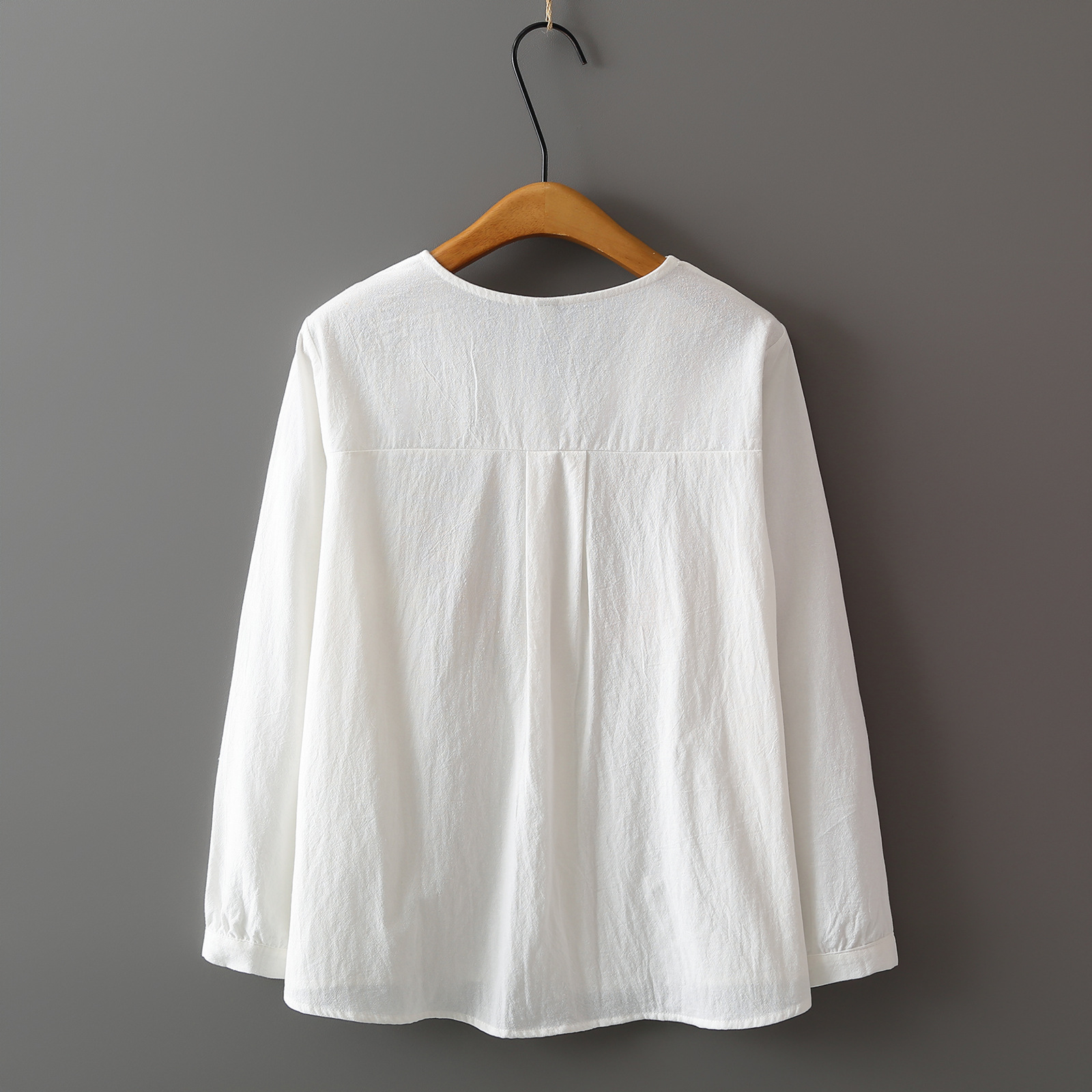 Plus Size Women's Blouses Autu - Women Fashion Necktie ulasan dan harga